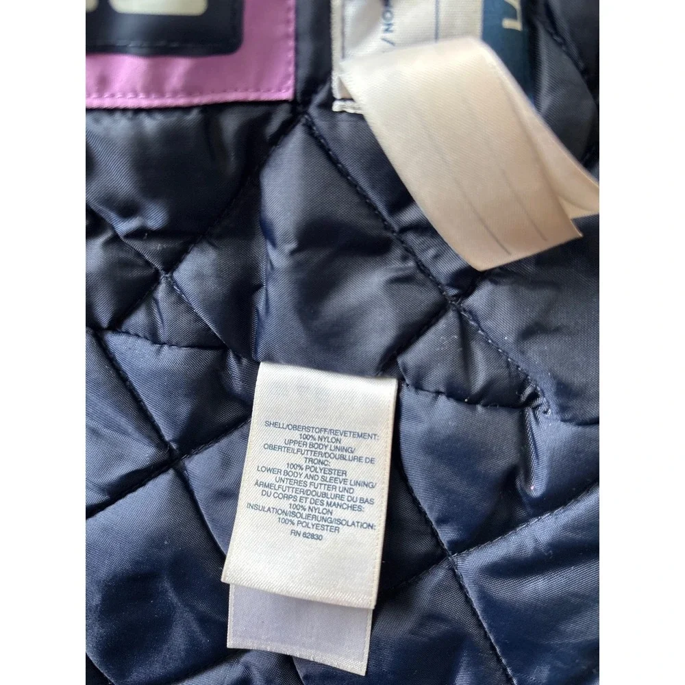 Lands End Kids Girls Waterproof Windproof Insulated Parka Jacket‎ Sz. M8-10